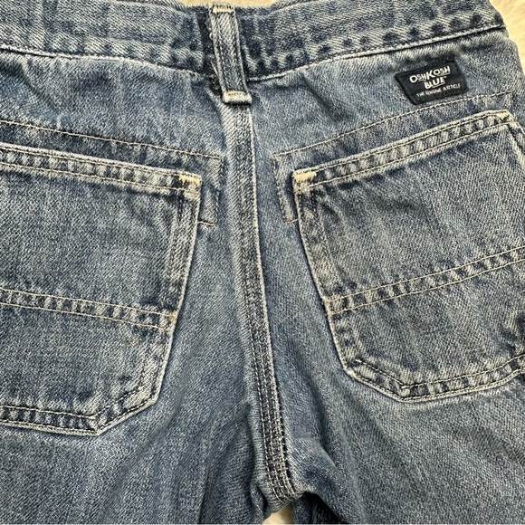 Osh Kosh Jean Shorts Knee Length Size 4 - Picture 15 of 16